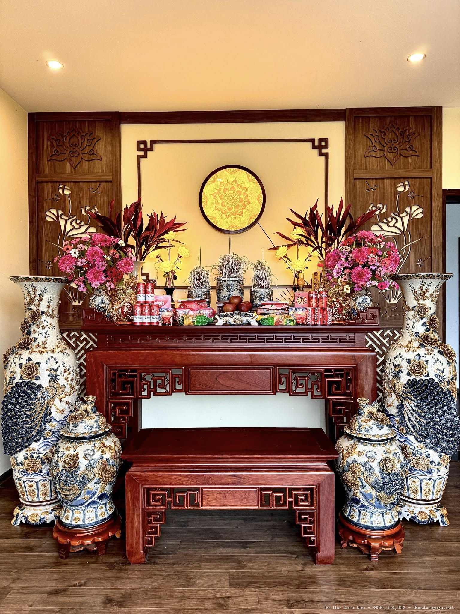 Bàn Thờ Gỗ Việt Chất Lượng Cao - Bàn Thờ Chung Cư